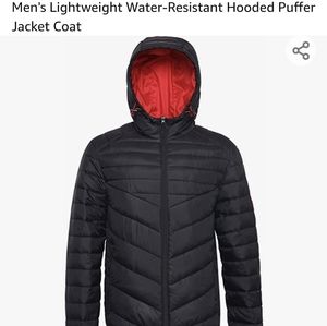 Men's Lightweight Water-Resistant Puffer Jacket
